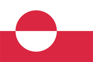 Gronlands flagga