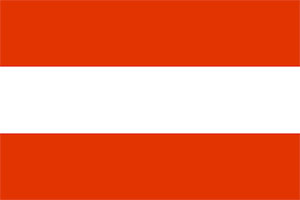 Osterrikes flagga